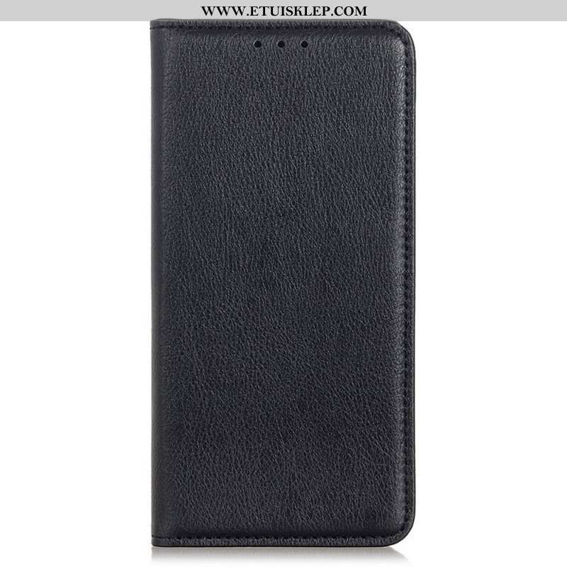 Etui Na Telefon do Samsung Galaxy M33 5G Etui Folio Skóra Dwoinowa Liczi